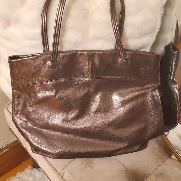 Authentic COACH  Metallic Tote Bag - Picture 10 of 15